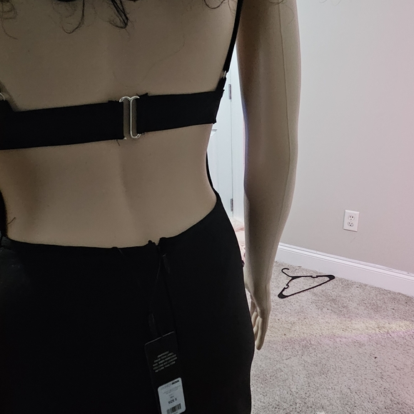 Multicolor Beaded Black Dress - Picture 6 of 8